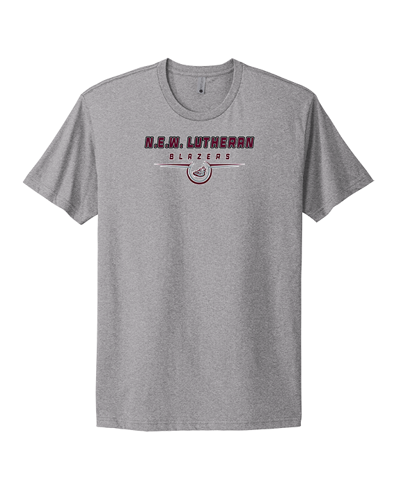 N.E.W. Lutheran HS Girls Basketball Design - Mens Select Cotton T-Shirt