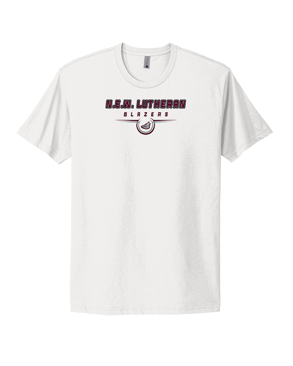 N.E.W. Lutheran HS Girls Basketball Design - Mens Select Cotton T-Shirt