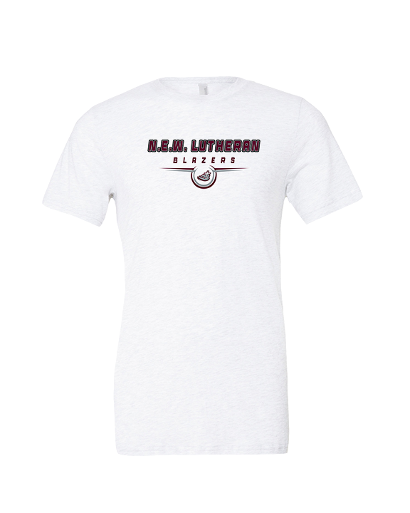 N.E.W. Lutheran HS Girls Basketball Design - Tri-Blend Shirt