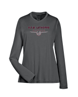 N.E.W. Lutheran HS Girls Basketball Design - Womens Performance Longsleeve