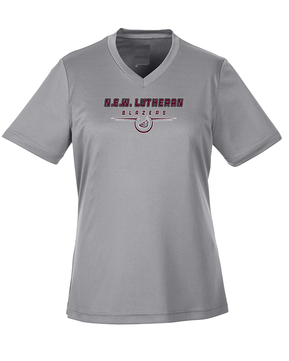N.E.W. Lutheran HS Girls Basketball Design - Womens Performance Shirt