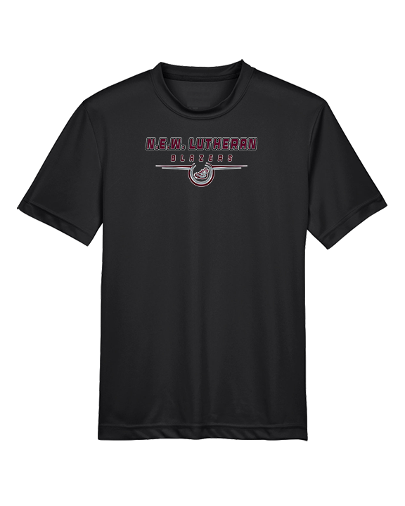 N.E.W. Lutheran HS Girls Basketball Design - Youth Performance Shirt