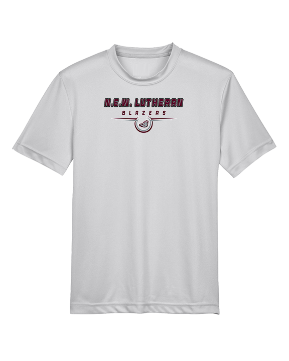 N.E.W. Lutheran HS Girls Basketball Design - Youth Performance Shirt