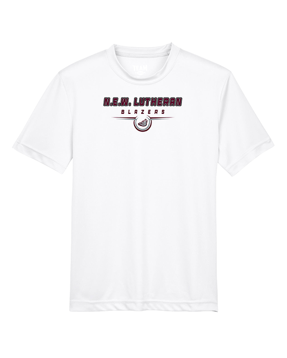 N.E.W. Lutheran HS Girls Basketball Design - Youth Performance Shirt
