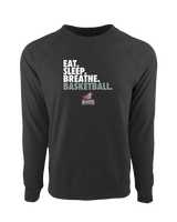 N.E.W. Lutheran HS Girls Basketball Eat Sleep Breathe - Crewneck Sweatshirt