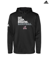 N.E.W. Lutheran HS Girls Basketball Eat Sleep Breathe - Mens Adidas Hoodie