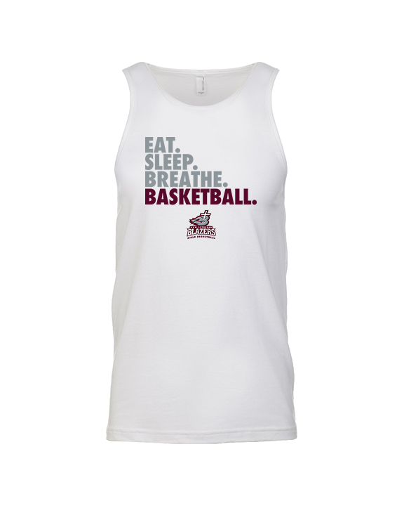 N.E.W. Lutheran HS Girls Basketball Eat Sleep Breathe - Tank Top
