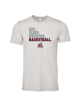 N.E.W. Lutheran HS Girls Basketball Eat Sleep Breathe - Tri-Blend Shirt