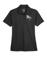 N.E.W. Lutheran HS Girls Basketball Eat Sleep Breathe - Womens Polo