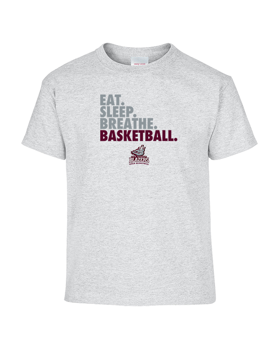 N.E.W. Lutheran HS Girls Basketball Eat Sleep Breathe - Youth Shirt