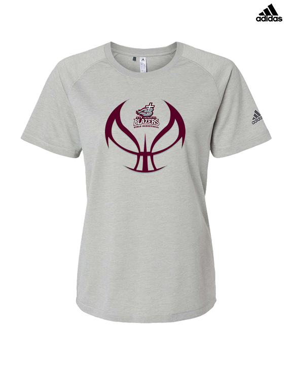 N.E.W. Lutheran HS Girls Basketball Full Ball - Womens Adidas Performance Shirt