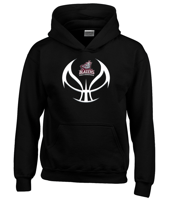 N.E.W. Lutheran HS Girls Basketball Full Ball - Youth Hoodie
