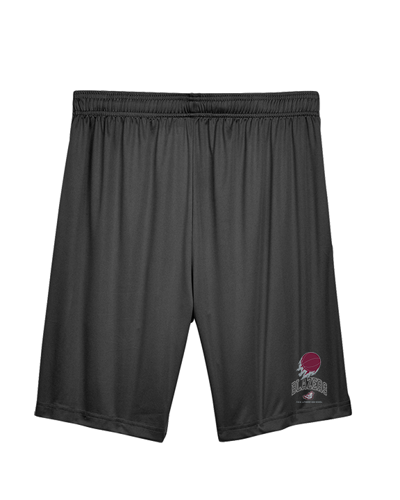 N.E.W. Lutheran HS Girls Basketball On Fire - Mens Training Shorts with Pockets