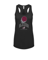 N.E.W. Lutheran HS Girls Basketball On Fire - Womens Tank Top