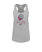 N.E.W. Lutheran HS Girls Basketball On Fire - Womens Tank Top