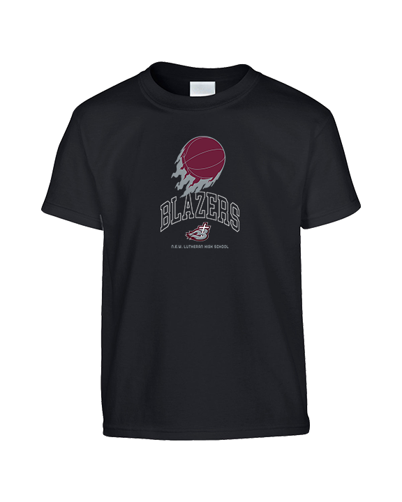 N.E.W. Lutheran HS Girls Basketball On Fire - Youth Shirt