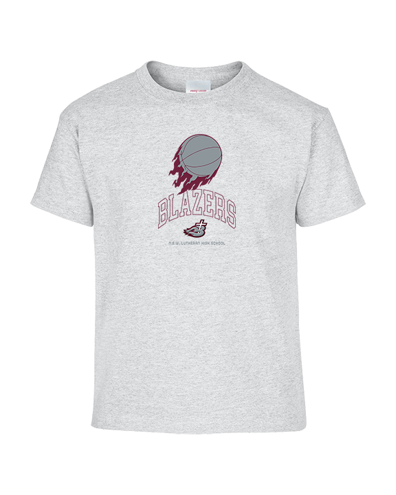 N.E.W. Lutheran HS Girls Basketball On Fire - Youth Shirt