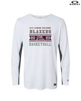N.E.W. Lutheran HS Girls Basketball Stamp - Mens Oakley Longsleeve