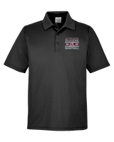 N.E.W. Lutheran HS Girls Basketball Stamp - Mens Polo