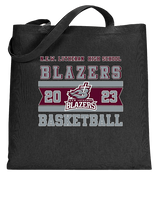 N.E.W. Lutheran HS Girls Basketball Stamp - Tote