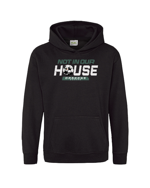 Delta Charter Not in our House Soccer - Cotton Hoodie