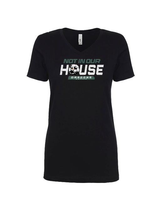 Delta Charter Not in our House Soccer - Women’s V-Neck