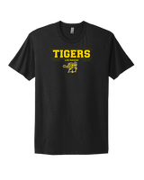 NYAA Boys Lacrosse Border - Mens Select Cotton T-Shirt