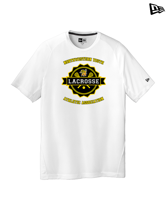 NYAA Boys Lacrosse Badge - New Era Performance Shirt