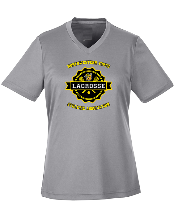 NYAA Boys Lacrosse Badge - Womens Performance Shirt