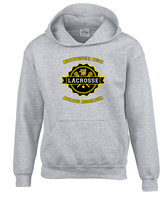 NYAA Boys Lacrosse Badge - Youth Hoodie