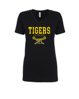 NYAA Boys Lacrosse Block - Womens V-Neck
