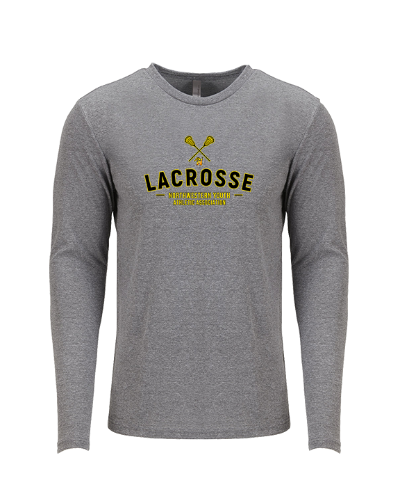 NYAA Boys Lacrosse Short - Tri-Blend Long Sleeve