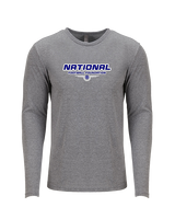 National Football Foundation Design - Tri - Blend Long Sleeve