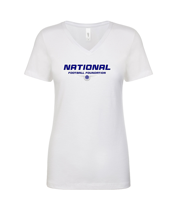 National Football Foundation Design - Womens Vneck