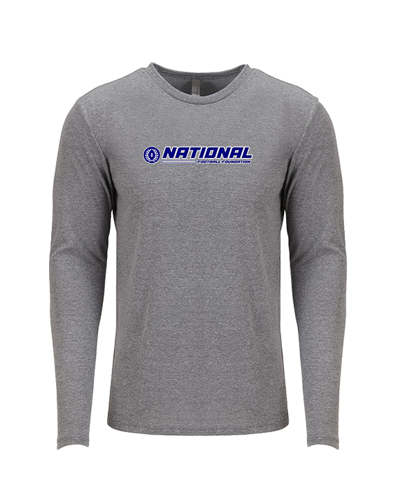 National Football Foundation Switch - Tri - Blend Long Sleeve