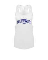 National Football Foundation Toss - Womens Tank Top