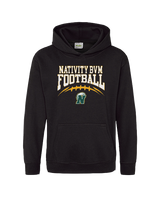 Nativity BVM HS School Football - Cotton Hoodie