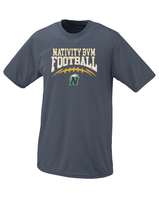 Nativity BVM HS School Football - Performance T-Shirt