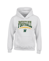 Nativity BVM HS School Football - Youth Hoodie