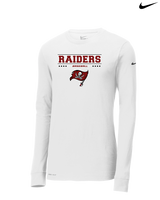 Navarre HS Baseball Border - Nike Dri-Fit Poly Long Sleeve