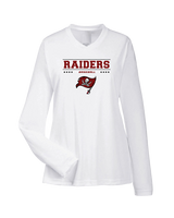 Navarre HS Baseball Border - Womens Performance Long Sleeve