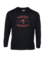 Navarre HS Baseball Curve - Mens Basic Cotton Long Sleeve