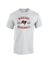 Navarre HS Baseball Curve - Cotton T-Shirt