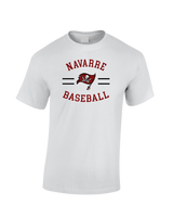 Navarre HS Baseball Curve - Cotton T-Shirt