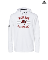 Navarre HS Baseball Curve - Adidas Men's Hooded Sweatshirt