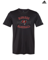 Navarre HS Baseball Curve - Adidas Men's Performance Shirt