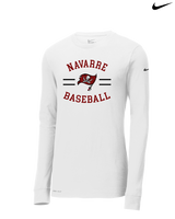 Navarre HS Baseball Curve - Nike Dri-Fit Poly Long Sleeve