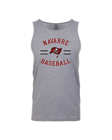 Navarre HS Baseball Curve - Mens Tank Top