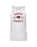Navarre HS Baseball Curve - Mens Tank Top