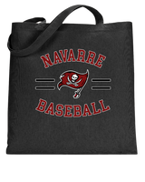 Navarre HS Baseball Curve - Tote Bag